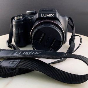 Panasonic Lumix DMC-FZ47K 12.1 MP Digital Camera with 24x Optical Zoom - Black